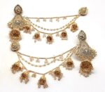 BahuBali Jhumki New Style Golden - Image 2