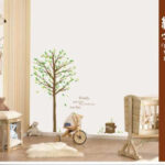Wall Stickers - Tall Trees and Birds - Removable, Self-Adhesive Wallpaper Stickers - Plants, Trees, Flowers size 50x70 dm570075 - Image 3