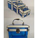3 Pcs Set Premium Quality Transparent Cosmetic Makeup Box  cobbez4o-2