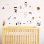 Wall Sticker SK9339 Adventure Dreamer Wall Sticker Wall Sticker Wall Sticker Seamless Waterproof No Damage to the Wall - Image 5