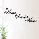 Sweet Home Proverb Wall Sticker Living Room Bedroom Wallpaper Decals Art Decor - Image 5