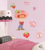 Pin by Carol Liebst on Strawberry shortcake nursery | Girl nursery room, Bedroom themes, Home decor decals - Image 2