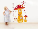 Yellow Mushroom Tree Wall Sticker - Image 2