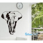 wall sticker, large elephant design  size 60x90 nc020 - Image 2