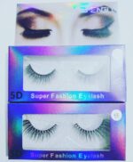 Pack Of 2 Black super fashion 3d Eyelashes - Image 2