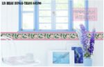 Wall Sticker Plum Flower List AY9177 Stiker Dinding Lis Bunga Boder - Image 3