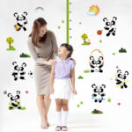 Sk9048 Cute Panda Wall Sticker - Image 2