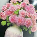 3D Aweosome flower Chinese Style Flower Classical Vase Wall Sticker - Image 28