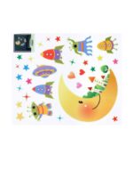 Rarity Moonlight Glow Reusable Stickers - Image 3