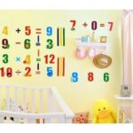Wall Stickers Height Chart Numbers Kids Room Animal Wallpaper Stickers Wall Decals Interior Stickers Cat Cute Birthday Kids Room Disney size 50x70 ay745 - Image 5