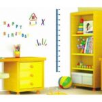 Wall stickers, English, height chart, alphabet, children's room, animal, wallpaper, wall sticker, interior sticker, cat, cute, birthday, Disney size 50x70 ay746 - Image 4