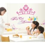 Df5080 Wall stickers for children's rooms, princesses and crowns, wall stickers, interior stickers, removable, cute, birthday, Disney characters - Image 5