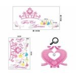 Df5080 Wall stickers for children's rooms, princesses and crowns, wall stickers, interior stickers, removable, cute, birthday, Disney characters - Image 6