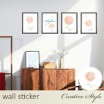 Stylish Scandinavian Wall Stickers with Trees, Flowers, Cats, Plants, Toilets, Flowerpots, and English Text. Removable Wallpaper Stickers. Wall Decor. Perfect for Redecorating or Gifting size 50x70 sk7111 - Image 4