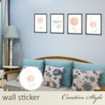 Stylish Scandinavian Wall Stickers with Trees, Flowers, Cats, Plants, Toilets, Flowerpots, and English Text. Removable Wallpaper Stickers. Wall Decor. Perfect for Redecorating or Gifting size 50x70 sk7111 - Image 5