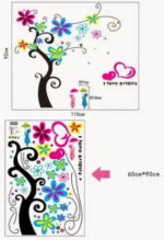 Ascent Decals Colorful Tree Wall Sticker for Kids Room - Image 6