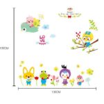 XL8093 wall stickers cartoon children's room decoration living room bedroom wall stickers kindergarten classroom decoration decorative wall sticker - Image 3