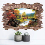 Small Forest wall decal XH9291 - Image 2