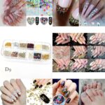 Nail Rhinestones 3D Crystal AB Clear Nail Stones Gems Pearl DIY Nail Art Decorations d9