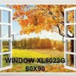 PROMO WALL STICKER STIKER DINDING 60X90 XL8022G AUTUMN VILLAGE WINDOW - Image 10