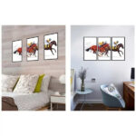 SK9191 Horses Frame wallsticker wall sticker - Image 2