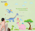 Dinosaur Family Animal Wall Sticker - Image 2