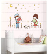 Decorative Decals for Boys and Girls with Gold Stars size 50x70 xy8043 - Image 3