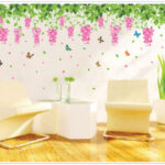 Wall-Mounted Flower Arrangement Decorative Decal size 60x90 xy1132 - Image 3