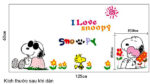 Cute Snoopy Cartoon Animation Wall Stickers Children's Room ay7138 - Image 4