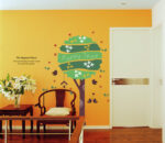 Wallstick " Green Happy Tree " wallsticker DM570090 - Image 3