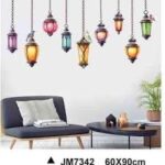 Fashion arab droplight Wall Stickers For Living Room Diy 3d Home Decor JM7342 - Image 13