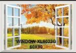 PROMO WALL STICKER STIKER DINDING 60X90 XL8022G AUTUMN VILLAGE WINDOW - Image 2