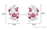 Removable Vinyl Wall Stickers Flowers Living Room TV/Sofa Background Home Decoration Wall Decals 60*90cm JM7151 - Image 13