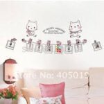 JM7103 Photo Frame Wall Stickers Home Decor Cute Decals Quotes Kids DIY Adesivo de Parede Removable Mixable - Image 4