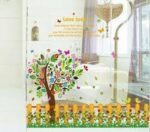 sk9024 Home decor love tree stickers for wall removable colorful wall pictures for living room - Image 6