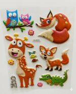 Three-Dimensional Dinosaur Stickers Children's Wall Stickers Children's Gifts for children's Room Decoration "ch M001 Size:40x30cm - Image 7