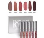 kylie holiday edition matte lip gloss 6pcs - Image 3