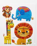 Three-Dimensional Dinosaur Stickers Children's Wall Stickers Children's Gifts for children's Room Decoration "ch M001 Size:40x30cm - Image 12