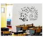 Wall Sticker Transparan / Stiker Dinding Music Note II AY9164 - Image 5