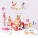 ABC1062 Hand-painted Bird Cartoon Wall Sticker - Multi - Image 6