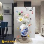 SK9382 flower  WALL STICKER - Image 2