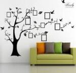 NC5070-12 Large Photo Frame Tree Memory Tree Wall Stickers Living Room Decorative Mural VinyHigh Black Color - Image 5