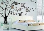 NC5070-12 Large Photo Frame Tree Memory Tree Wall Stickers Living Room Decorative Mural VinyHigh Black Color - Image 3