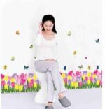 COLORFUL TULIP  WALL STICKER ay7188 - Image 4