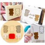 AY6039  Wall Sticker-Cute Bear Sticker - Image 3