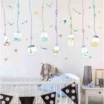 Sk7067 Fallen Wish Bottle Bedroom Living Room Bathroom Window Removable Vinyl Wall Sticker - Image 5