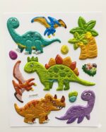 Three-Dimensional Dinosaur Stickers Children's Wall Stickers Children's Gifts for children's Room Decoration "ch M001 Size:40x30cm - Image 9