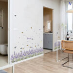 Lavander Flower Wall Decal SK7038 ZOOYOO - Image 3