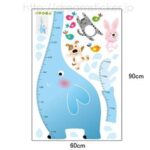 Wall sticker height chart elephant and friends AY9020 - Image 2
