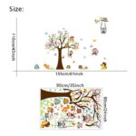 xl8192 Tree Wall Sticker For Kids Bedroom Cartoon Plane Diy Window Decor Poster Home Decorative Plant Mural Art Wallpapaer - Image 4